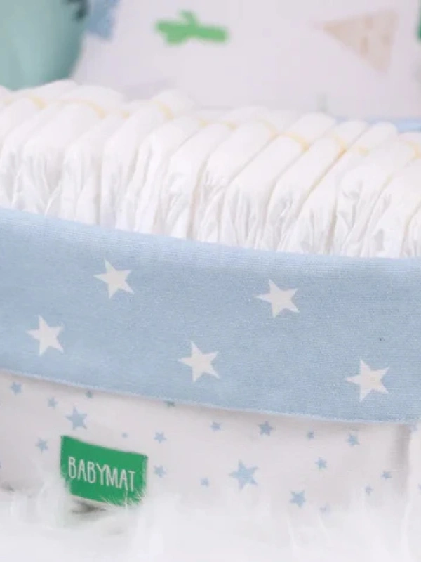 Paniers Étoiles Bleues Babymat