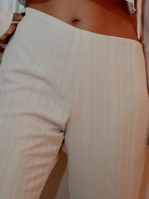 Pantalon Artemis Crème Auzée