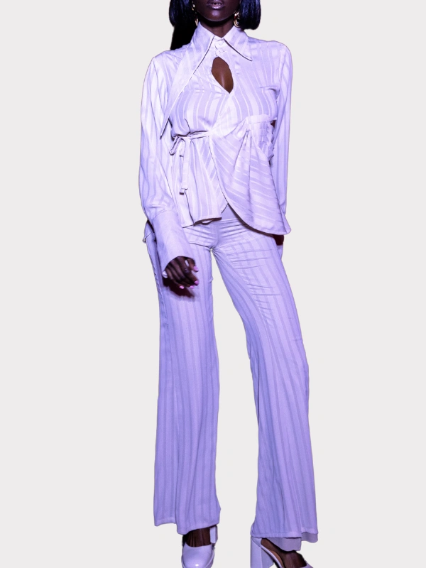 Pantalon Artemis Rose Lavande Auzée