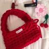 Sac en Crochet Rouge Hookedon