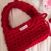 Sac en Crochet Rouge Hookedon