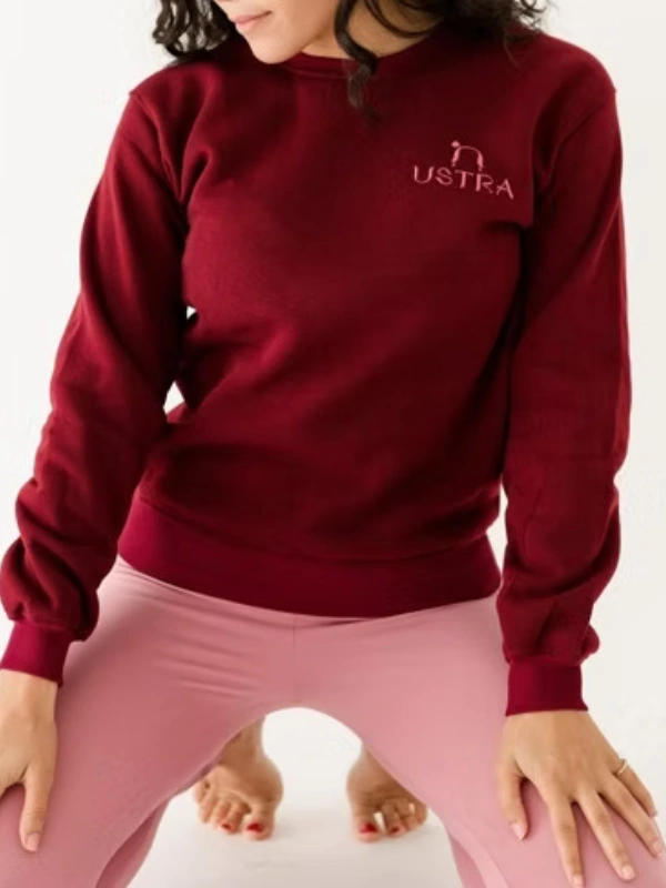 Sweater Burgundy Bleu Ustra