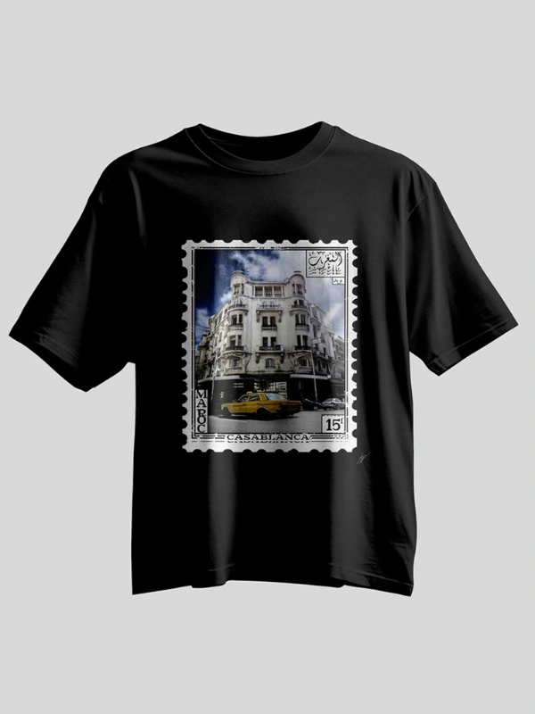 T-Shirt Noir Oversize Ayyami