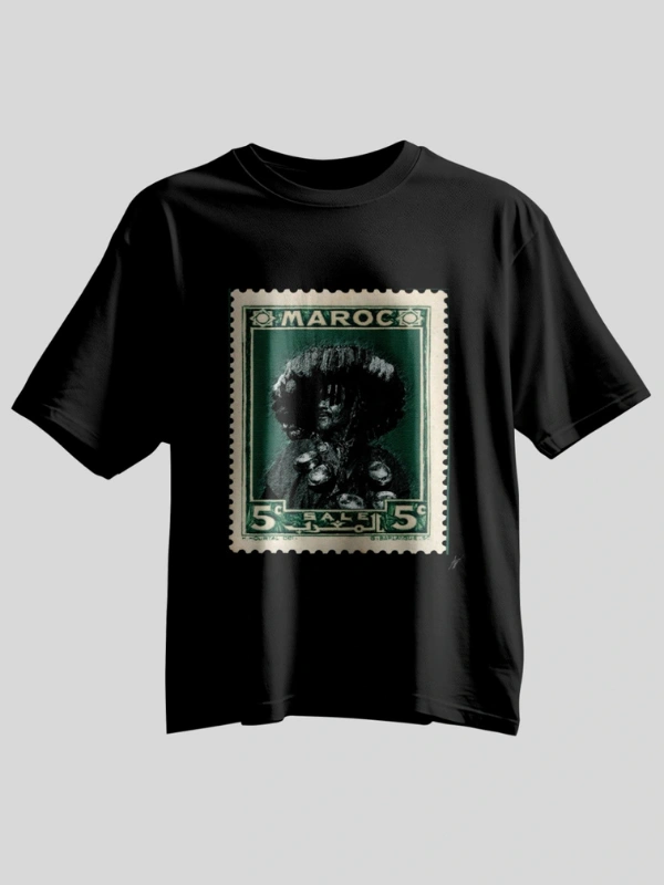 T-Shirt Noir Oversize Ayyami