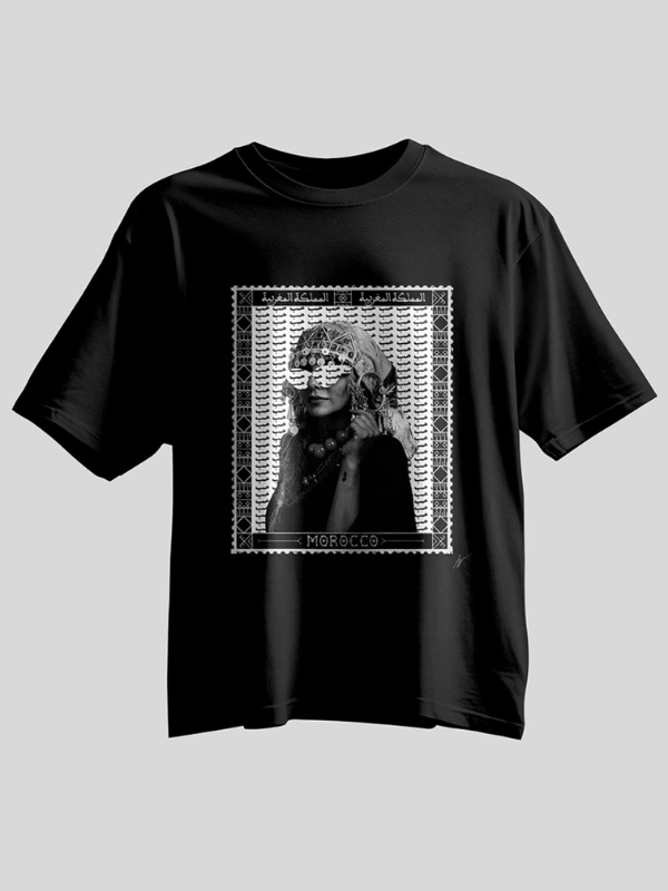 T-Shirt Noir Oversize Ayyami