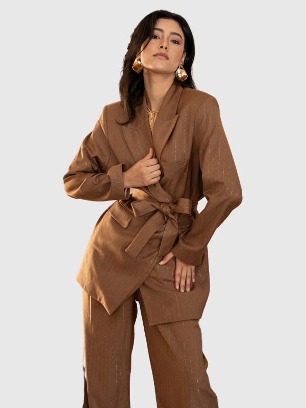 Tailleur Brown Script Gamini19 by Ghiz