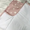 Tapis à Langer Petit Coton Etoile Rose Babymat
