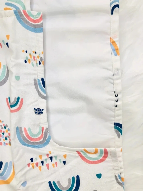 Tapis à Langer Rainbow Bleu Babymat