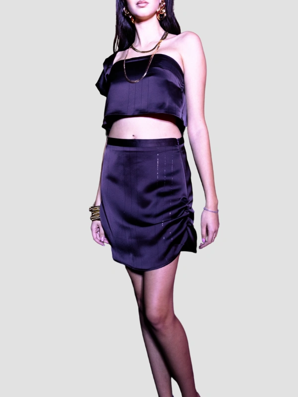 Top Amani Marron Auzée