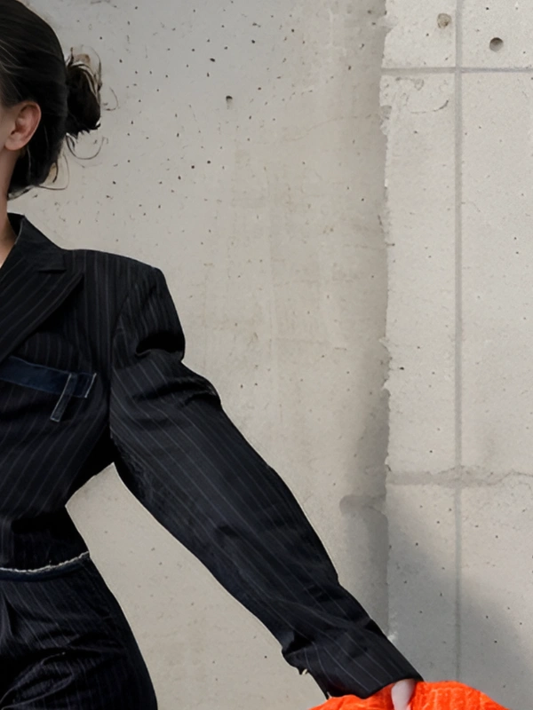 Upcycled Suit la Défense Maison Perenne