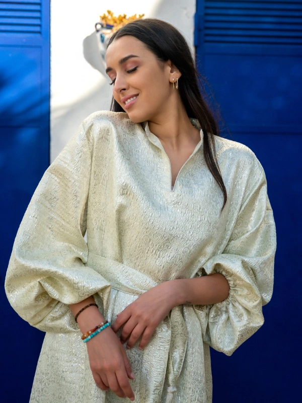 Aya Caftan Beige Milsouls