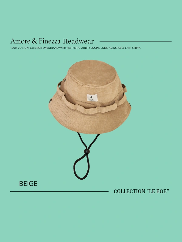 Bob Coton Beige Amore&Finezza