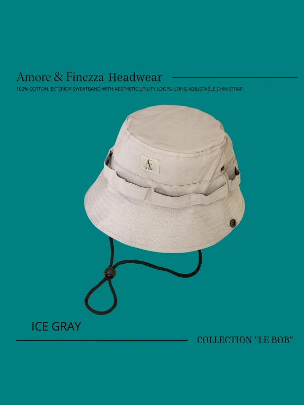 Bob Coton Gris Clair Amore&Finezza