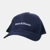 Casquette Coton Bleu Marine Amore&Finezza