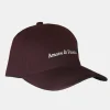 Casquette Coton Bordeaux Amore & Finezza