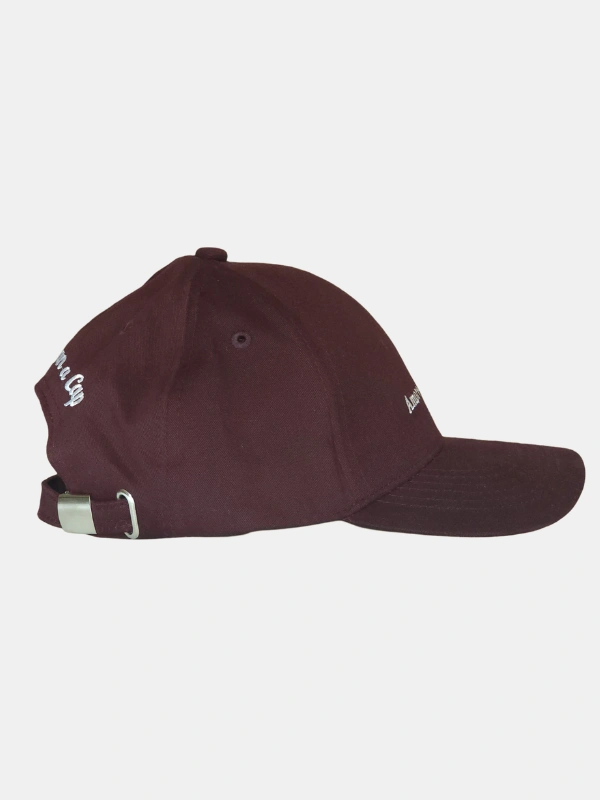 Casquette Coton Bordeaux Amore & Finezza