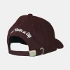 Casquette Coton Bordeaux Amore & Finezza