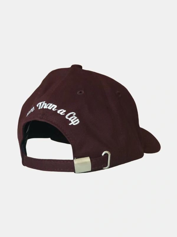 Casquette Coton Bordeaux Amore & Finezza