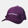 Casquette Coton Mauve Amore&Finezza