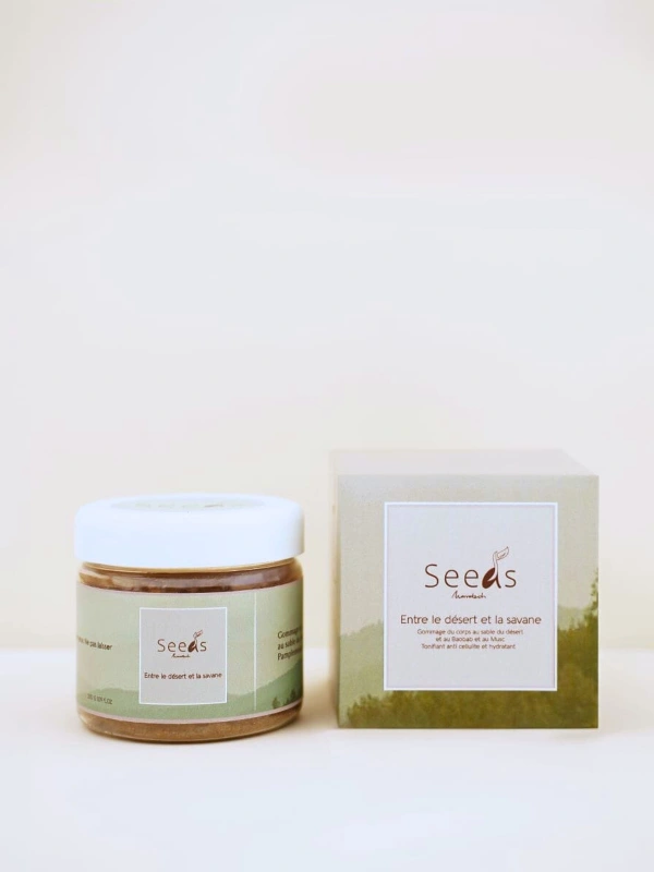 Entre le Desert et la Savane Gommage du Corps Seeds