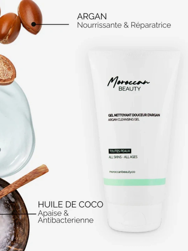 Gel Nettoyant Douceur d'Argan Moroccan Beauty