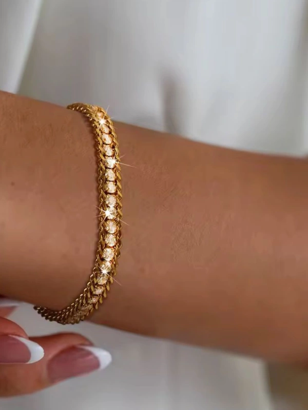 Gourmettes Ajustables en Acier Inoxydable Kiff