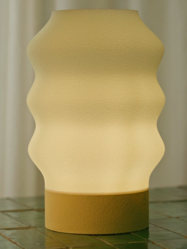 Lumawave Lampe de table Jaune LitoLamps