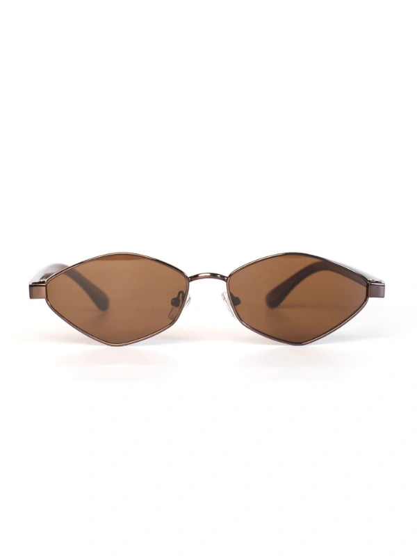 Lunettes de Soleil Indi Marron Foncé Rayz