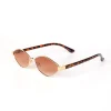 Lunettes de Soleil Indi Marron Léopard Rayz