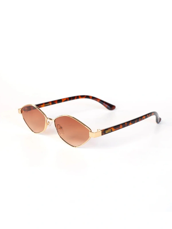 Lunettes de Soleil Indi Marron Léopard Rayz