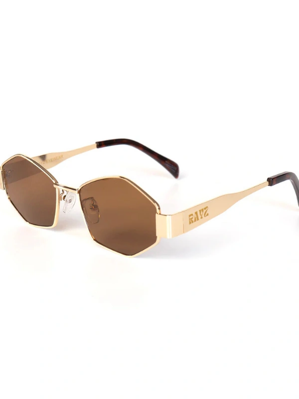 Lunettes de Soleil Nassau Marron Rayz