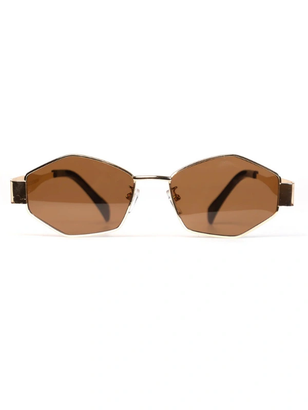 Lunettes de Soleil Nassau Marron Rayz