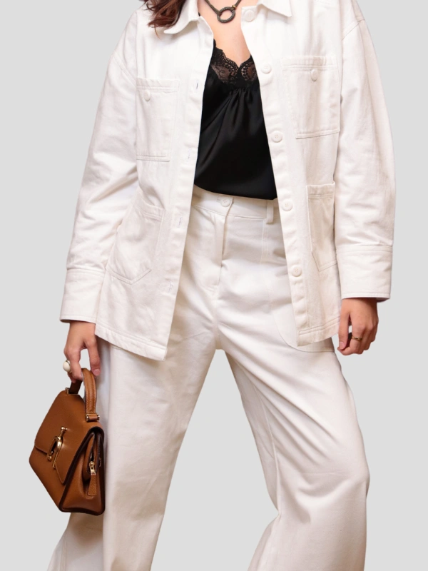 Pantalon Catania Blanc Sao Eleven