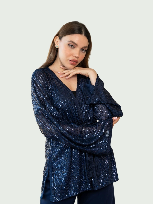 Sequin Set Bleu Marine Milsouls
