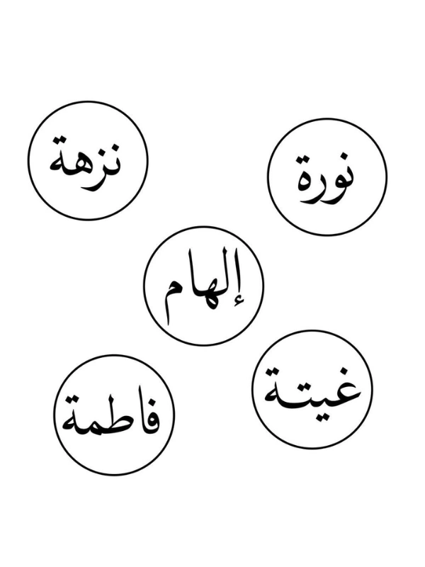 Bague personnalisée mot arabe RK Création