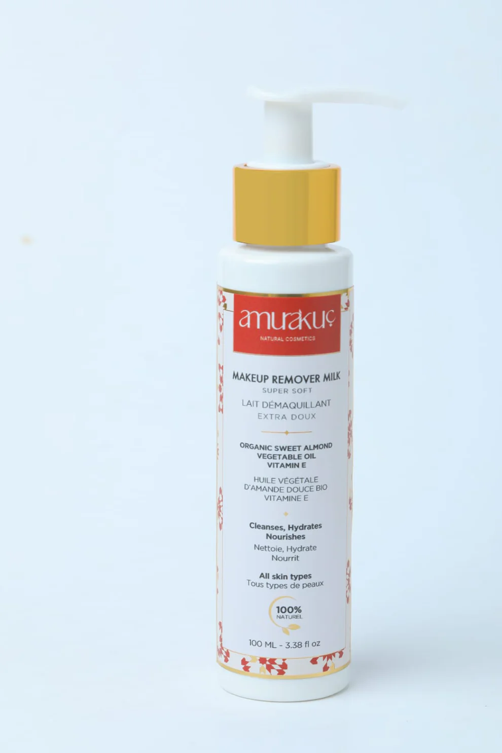 Lait demaquillant amurakuc