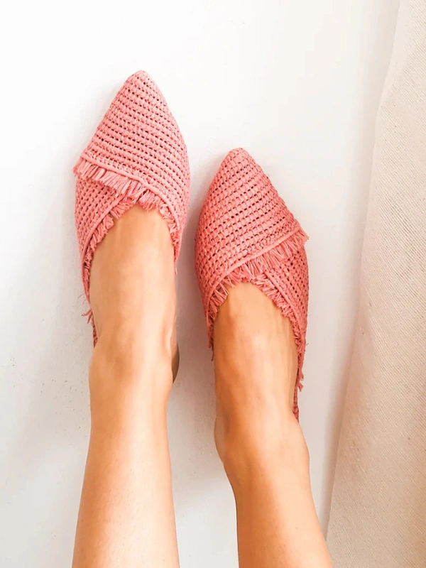 Soho Pink Mules Milsouls