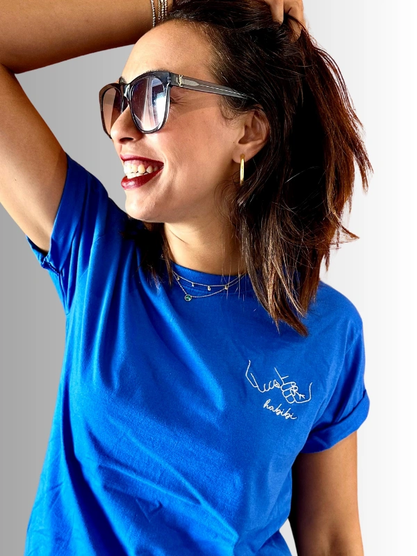 T-shirt HABIBI 2 Avec Fil Argent