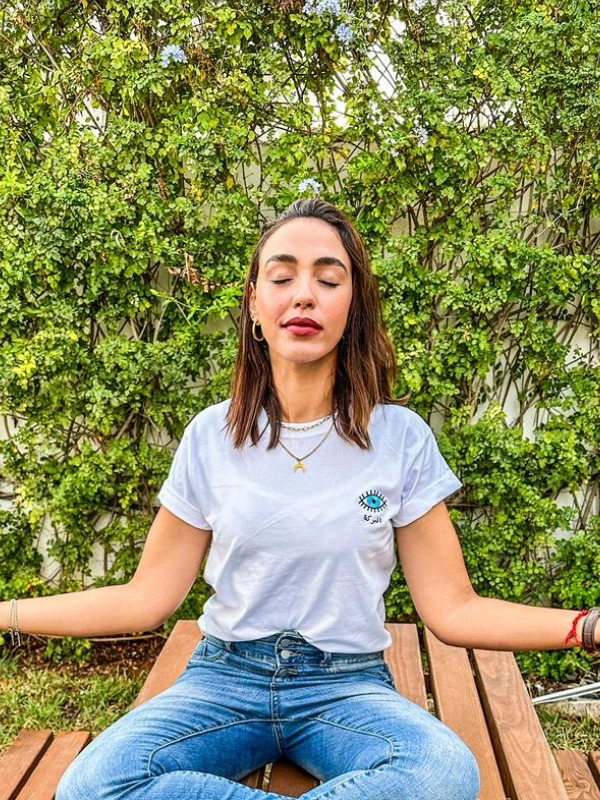 T-shirt ŒIL BARAKA Yalla from the bled