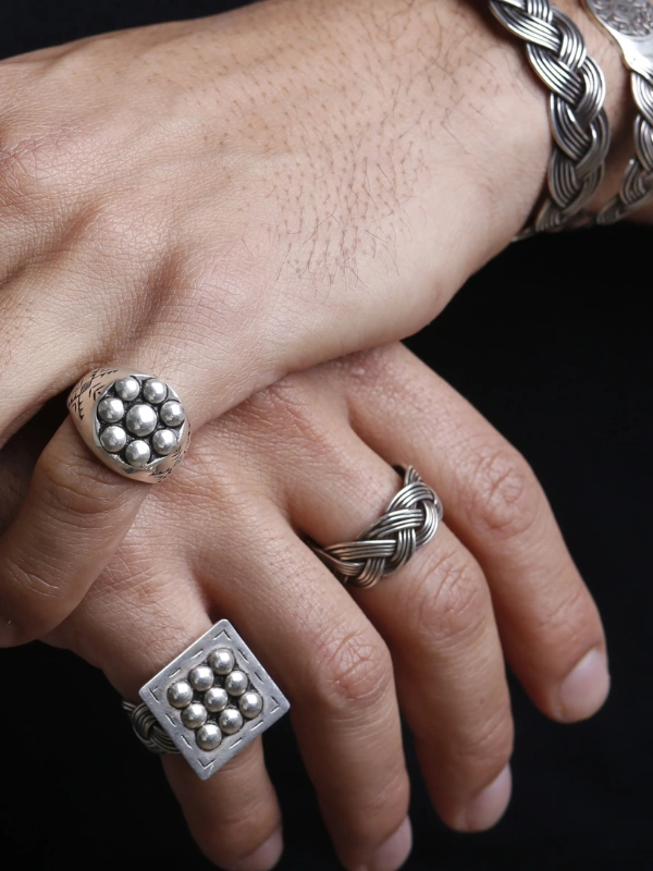 Bague Amazigh Braided Yelli Jewels