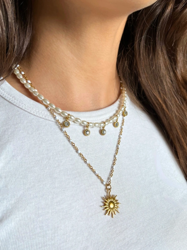 Collier Mini Sun Moroccan concept