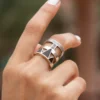 Grey Eben Ring Yelli Jewels