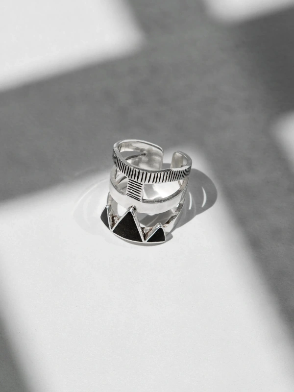 Grey Eben Ring Yelli Jewels