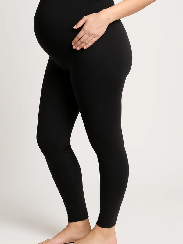 Legging de Grossesse Noir Bambidou