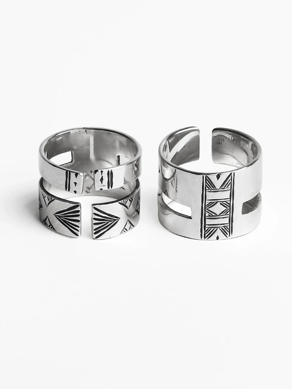 Reversible Four Branches RING Yelli Jewels