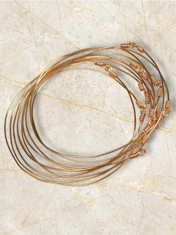 Set de bracelets lili - modèle fin sans perles Naya jewelry