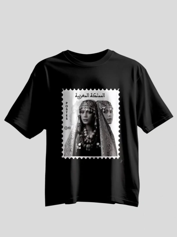 T-Shirt Noir Oversize Ayyam