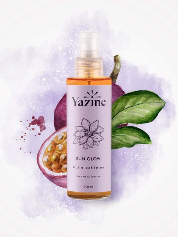 Huile Pailletée - Sun Glow yazine