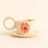 Mugs Soleil & sous-tasse Casa 38