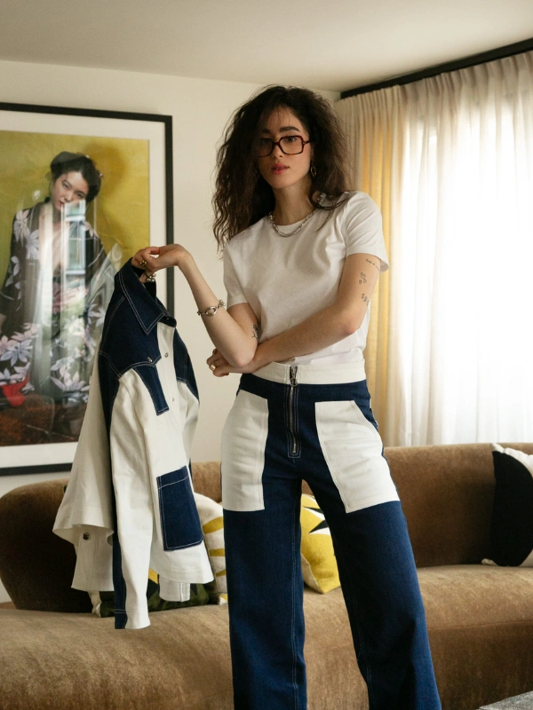 Pantalon jean Bourgogne Bobo Paris